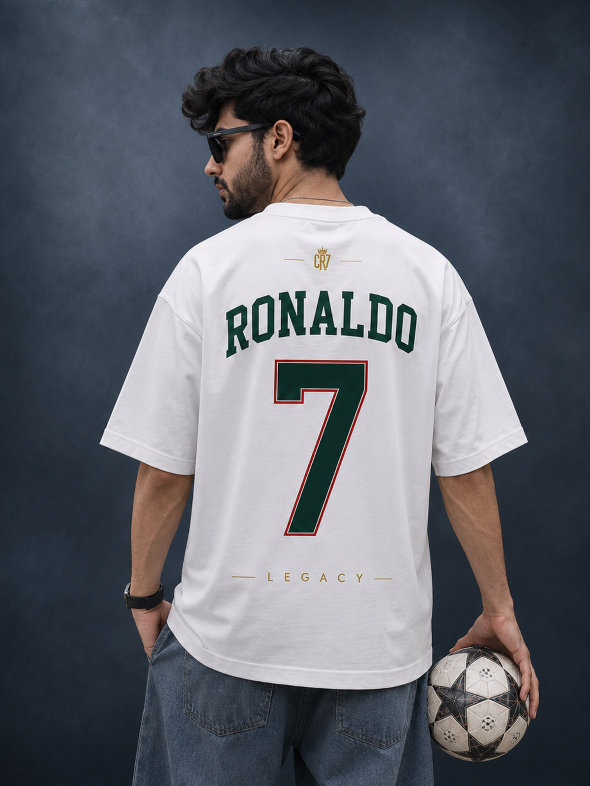 Ronaldo Legacy Football T-Shirt | Cristiano Ronaldo Graphic Tee