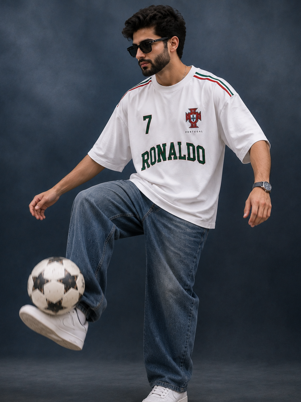 Ronaldo Legacy Football T-Shirt | Cristiano Ronaldo Graphic Tee