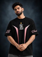 RCB Legacy Era Oversized T-Shirt | Cricket Graphic Streetwear Tee