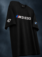 E30 Racing Heritage Oversized T-Shirt | Motorsport Graphic Tee