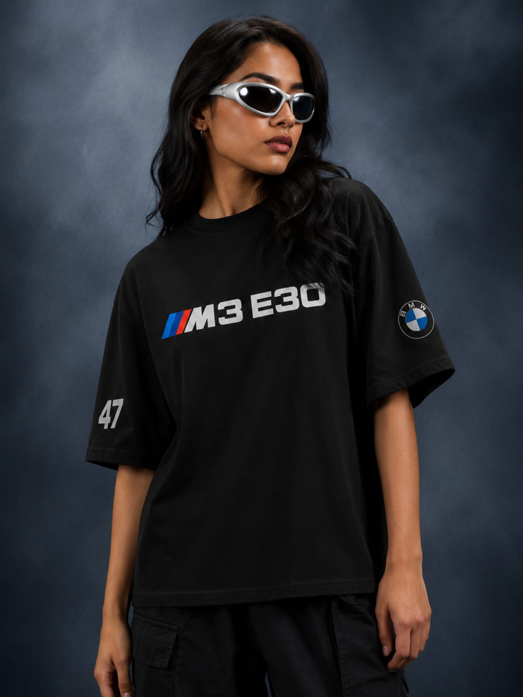 E30 Racing Heritage Oversized T-Shirt | Motorsport Graphic Tee
