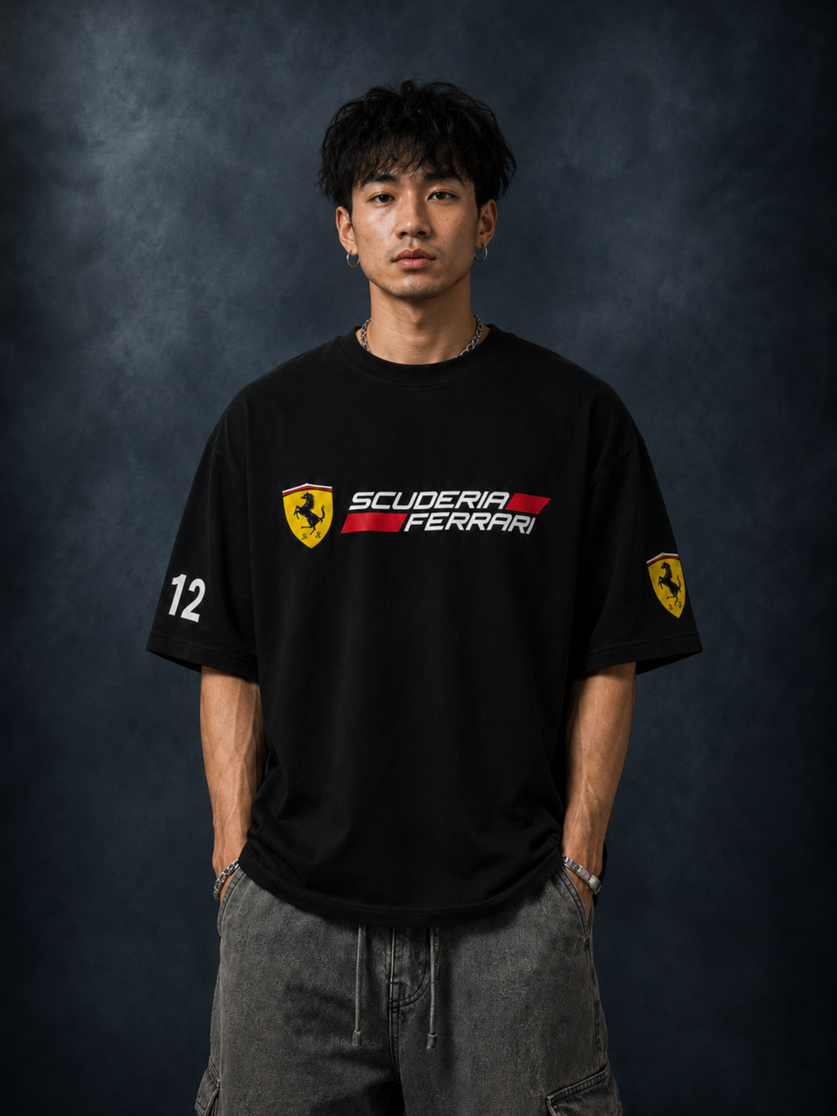 Vintage Racing Club Oversized T-Shirt | Motorsport Graphic Tee