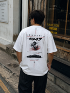 Ferrari Racing Apex Oversized T-Shirt | Motorsport Graphic Tee