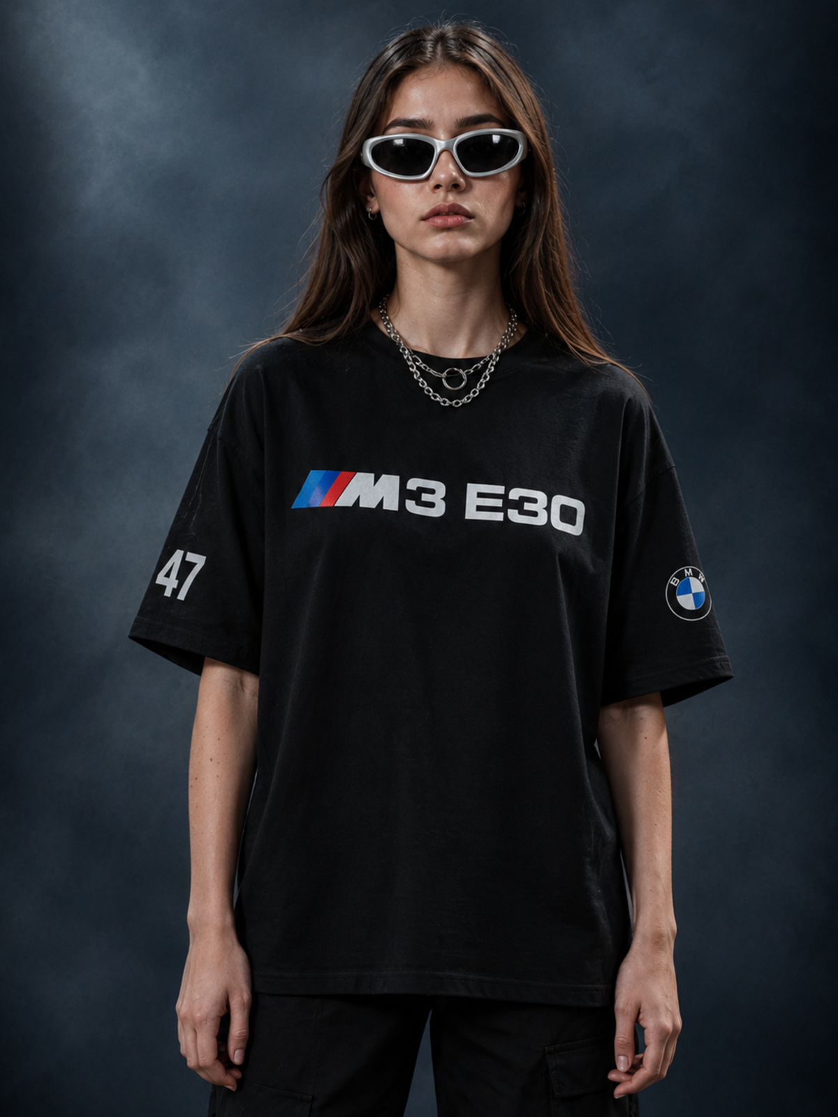 E30 Racing Heritage Oversized T-Shirt | Motorsport Graphic Tee