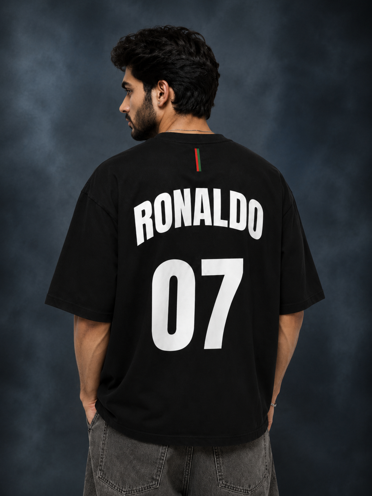 Ronaldo 07 Oversized T-Shirt | Portugal Football Tee