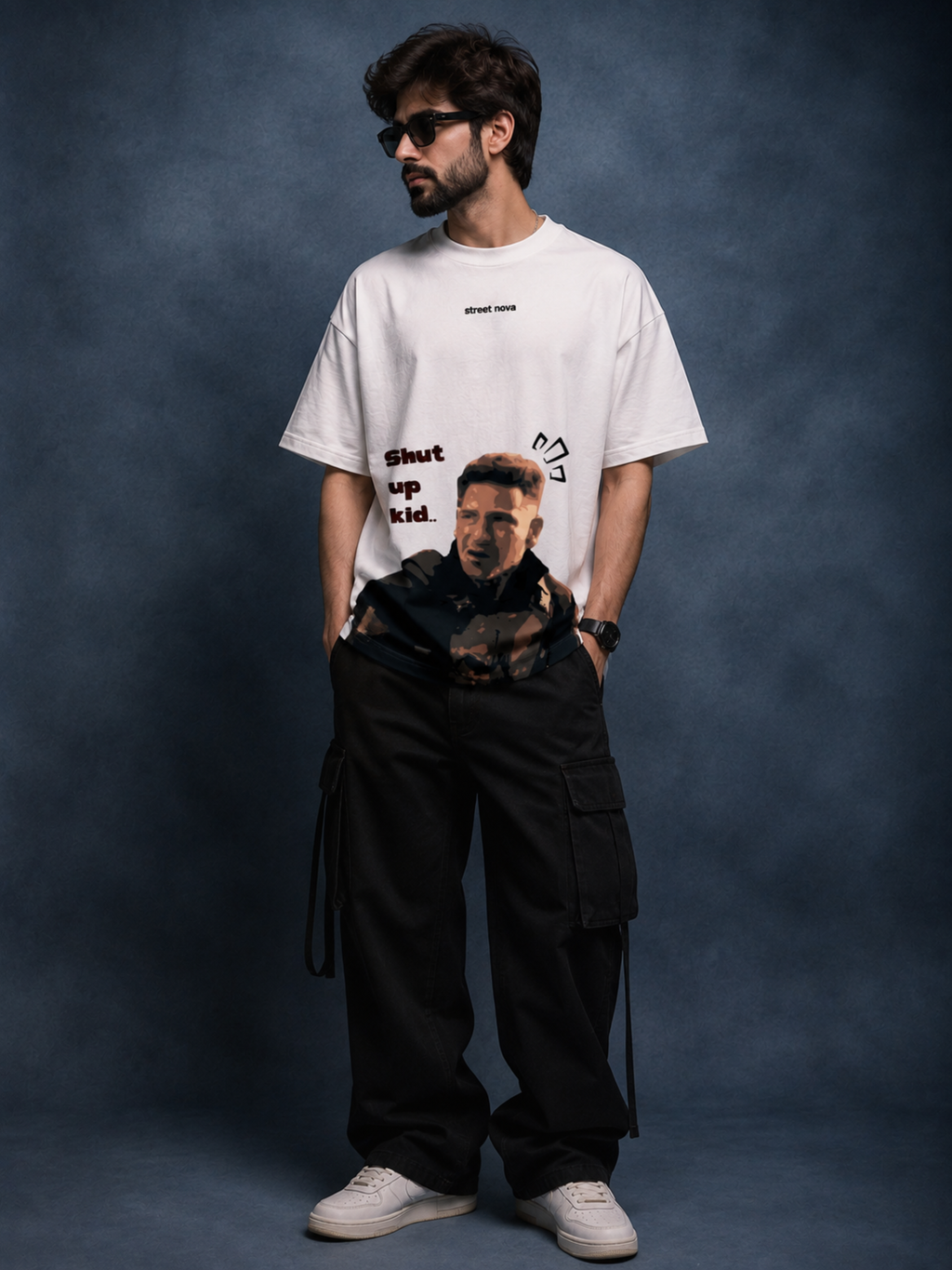 Shut Up Kid Oversized T-Shirt | Graphic Streetwear Tee