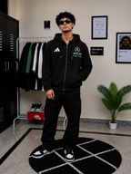 Mercedes-AMG Petronas Zip Hoodie – Black