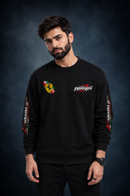 Ferrari Racing Graphic Oversized SweatShirt – Premium Cotton Streetwear Tee