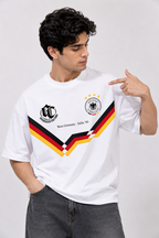 Germany ’90 Legacy Oversized T-Shirt | White Football Tee