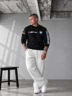 M Power Motorsport Crewneck Sweatshirt – Black