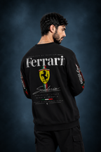 Ferrari Racing Graphic Oversized SweatShirt – Premium Cotton Streetwear Tee