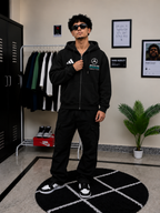 Mercedes-AMG Petronas Zip Hoodie – Black