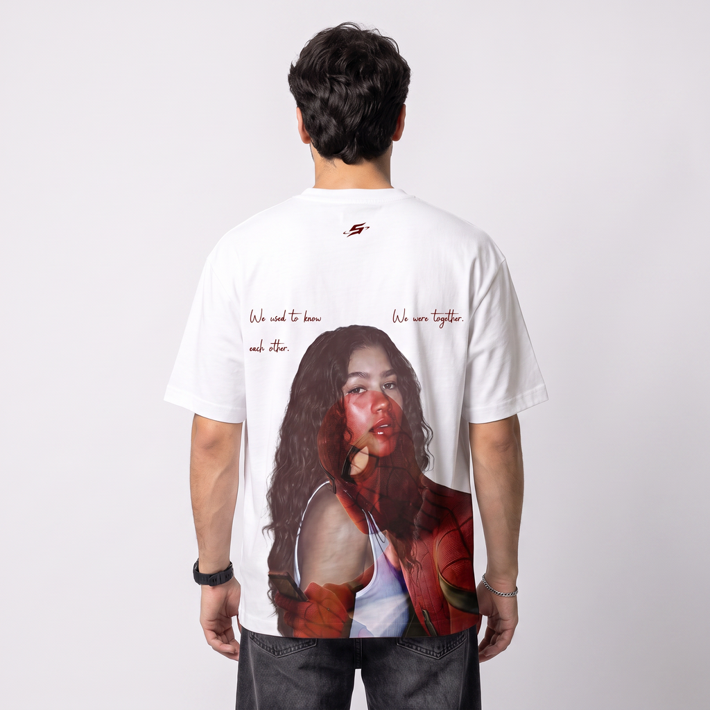 We Were Together Oversized T-Shirt | Graphic Streetwear Tee