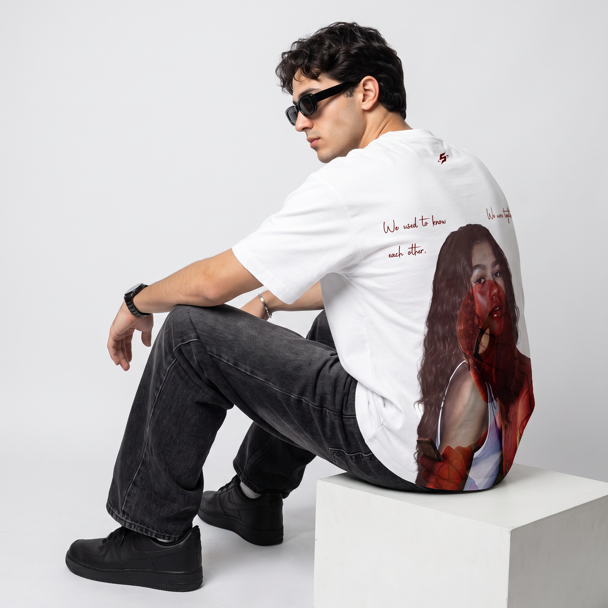 We Were Together Oversized T-Shirt | Graphic Streetwear Tee